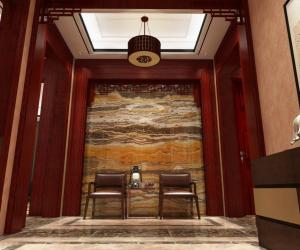 建邦听海李总全案设计效果图——中式