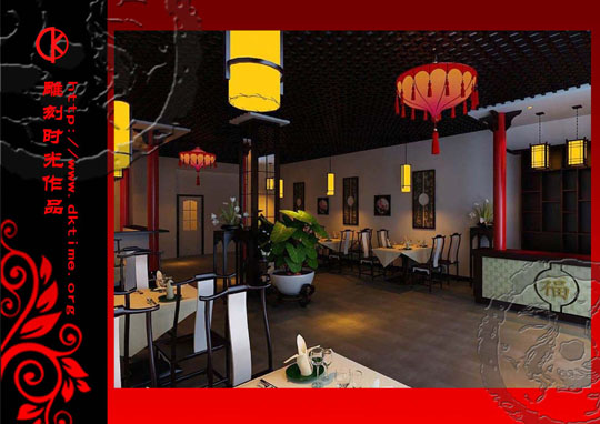 山色湖光共一楼——重庆某茶楼效果图案例赏析