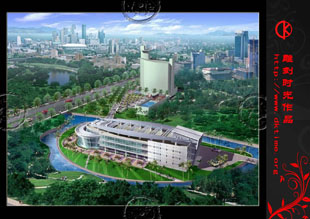 风水布局  景观设计效果图案例赏析