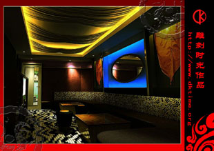 西安彭先生中式会所设计案例效果图赏析