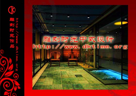 中式会所效果图 中式会所效果图