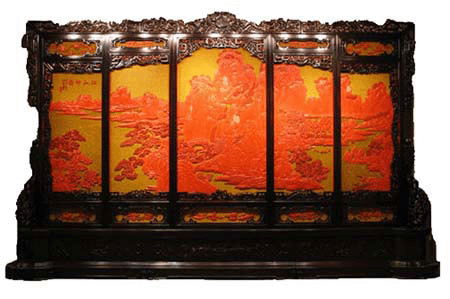 围屏与地屏