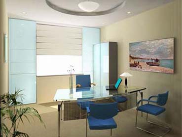办公室装饰画 写字楼办公室装修设计装饰画配饰增添艺术魅力