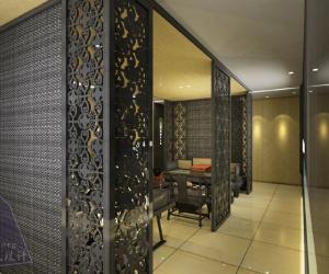 黄花梨会所——经典中式风格装修案例