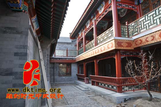 中式装修,中式装修设计,四合院