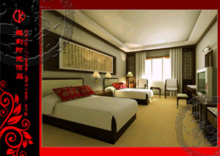 水木天华宾馆酒店效果图设计案例赏析