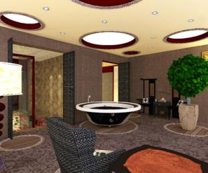 亳州别墅中式风格设计案例赏析