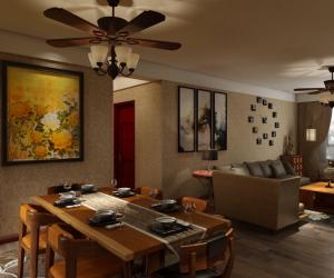 晓港名城陈女士居家硬软装全案家具配饰设计方案