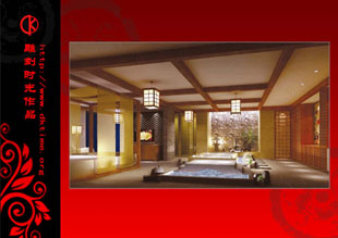 小汤山南苑会所中式酒店设计效果图案例赏析