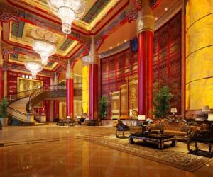 中式装修材料海南黄花梨的荧光