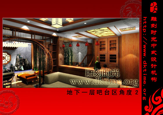 别墅中式装修图片